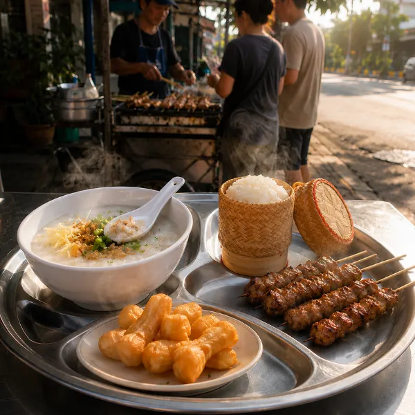โปรโมทร้านอาหารเช้า รีวิวร้านอาหารเปิดเช้า ใกล้สะพานใหม่