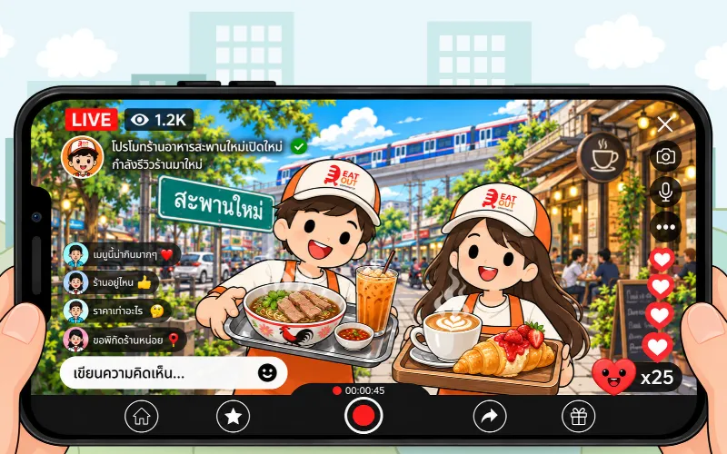 โปรโมทร้านอาหารเปิดใหม่ ฟรี ใกล้สะพานใหม่ บนเว็บไซต์ พร้อมรีวิวร้านอาหารอร่อย ใกล้สะพานใหม่ โปรโมทร้านอาหารฟรี ใกล้สะพานใหม่ สะพานใหม่.com