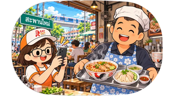 รีวิวร้านอาหารอร่อย สะพานใหม่ จากนักรีวิวร้านอาหารแนะนำย่านสะพานใหม่ สะพานใหม่.com โปรโมทร้านอาหารเปิดใหม่ ใกล้สะพานใหม่